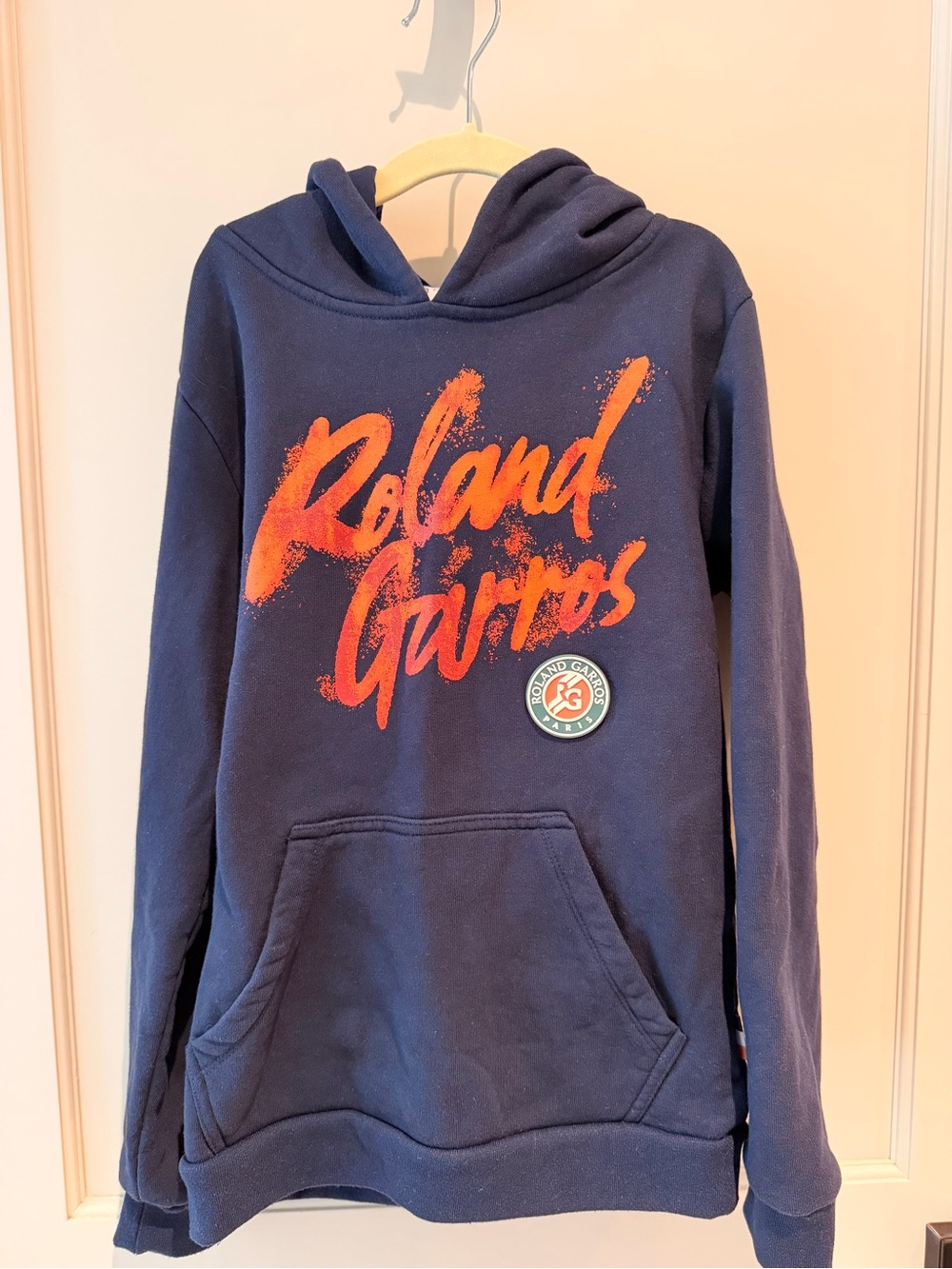 Roland Garros Kids Navy Tennis Hoodie - Size 10